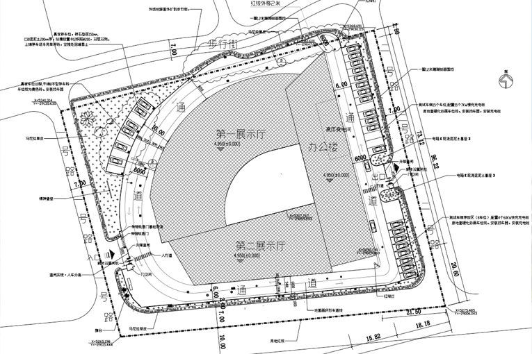 百度Apollo Park(上海)總平面圖 百度Apollo Park(上海)總平面圖
