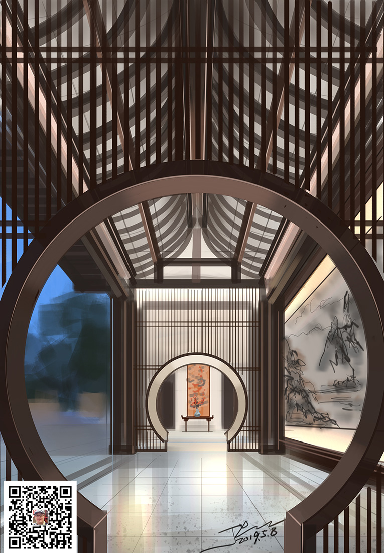丁焱手繪作品展 丁焱手繪作品展